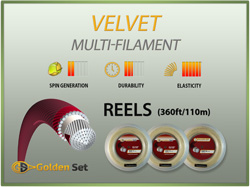 Velvet Reels (360ft/110m)